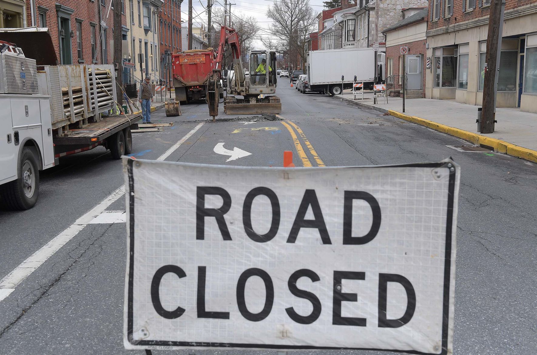 South Pitt Street Construction